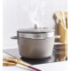 Cocotte multifonction PEBBLY Brigade De Buyer 24cm coloris greige