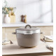 Cocotte multifonction PEBBLY Brigade De Buyer 24cm coloris greige