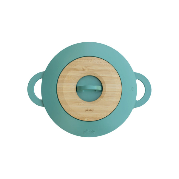 Cocotte multifonction PEBBLY Brigade De Buyer 24cm coloris mint sage sauge