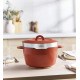 Cocotte multifonction PEBBLY Brigade De Buyer 24cm coloris terracotta