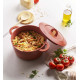 Cocotte multifonction PEBBLY Brigade De Buyer 24cm coloris terracotta