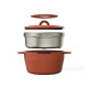 Cocotte multifonction PEBBLY Brigade De Buyer 24cm coloris terracotta