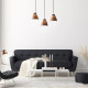 Suspension ALUMINOR Clarelle S3 - 3 têtes - 3 coloris