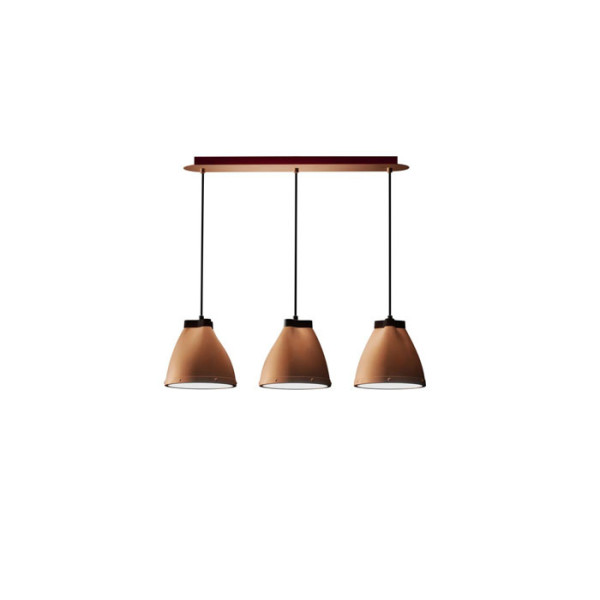 Suspension ALUMINOR Clarelle S3 - 3 têtes - 3 coloris
