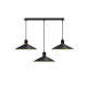 Suspension ALUMINOR Zinga S3 noir 3 têtes