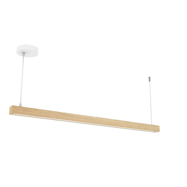 Suspension ALUMINOR Linha S blanc 100cm