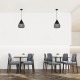 Suspension ALUMINOR Maroc S noir 100cm