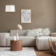 Suspension ALUMINOR Sacha S blanc 45cm