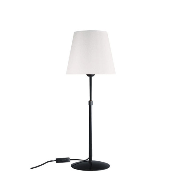 Lampe à poser ALUMINOR Store noire LT h.59.5cm - 4 coloris