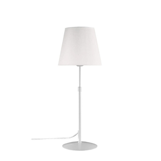 Lampe à poser ALUMINOR Store blanc LT h.59.5cm - 4 coloris