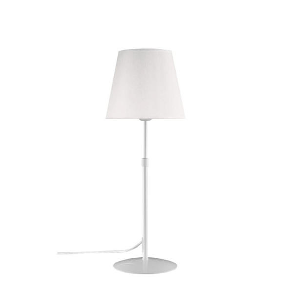 Lampe à poser ALUMINOR Store blanc LT h.59.5cm - 4 coloris