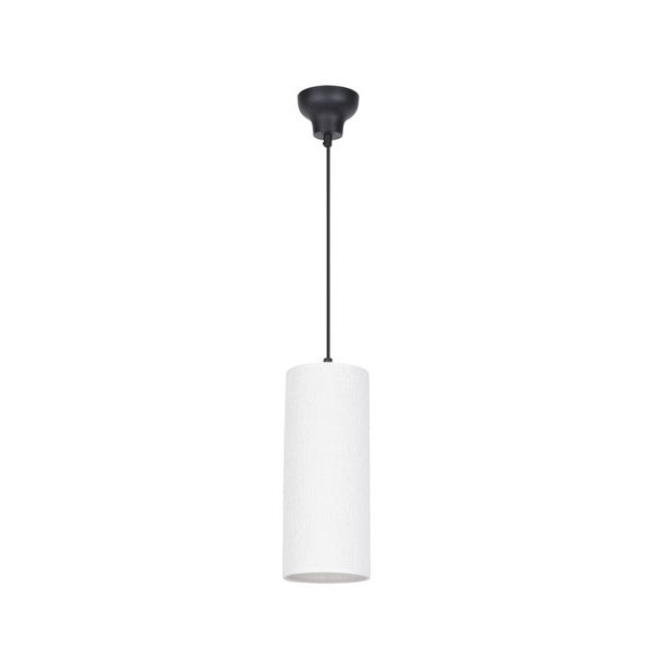 Suspension MARKET SET Cosiness 1L bouclette coloris blanc - 3 tailles