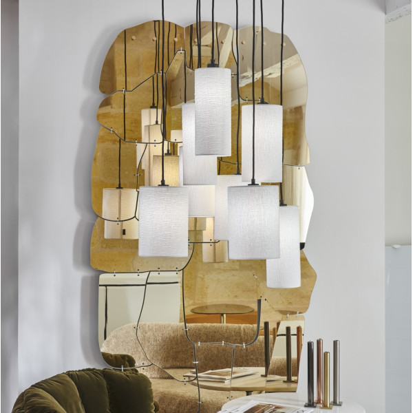 Suspension MARKET SET Cosiness 8L coloris blanc