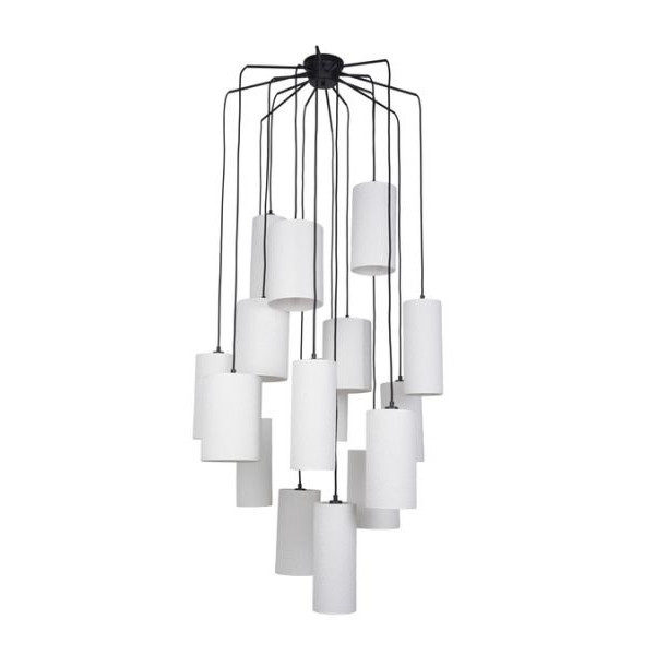 Suspension MARKET SET Cosiness 16L coloris blanc