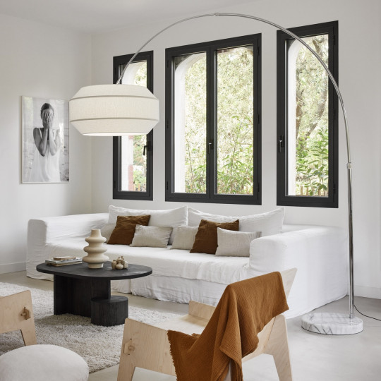 Lampadaire MARKET SET Cosiness H.255cm coloris blanc