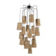 Suspension MARKET SET Formentera grappe 16L