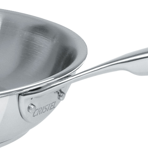 Poêle en inox Cristel Castel Pro - 5 tailles