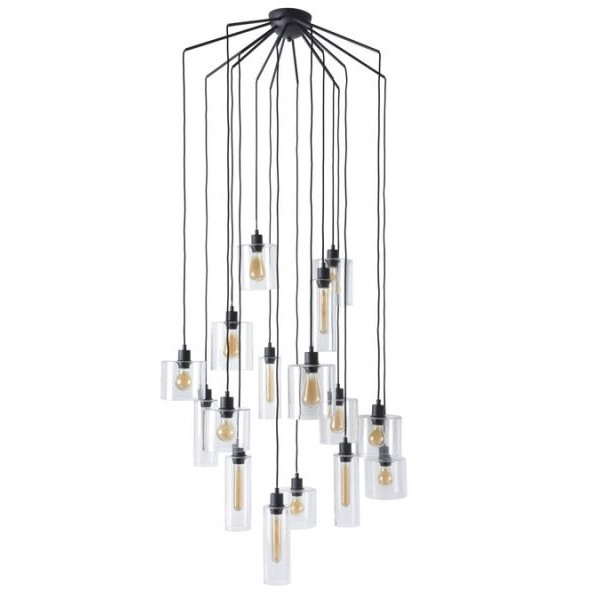 Suspension MARKET SET Ilo-Ilo 16L grappe noire