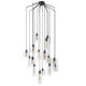 Suspension MARKET SET Ilo-Ilo 16L grappe noire