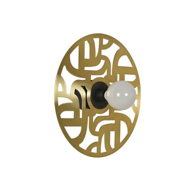 Applique MARKET SET Labyrinthe D.40cm coloris laiton