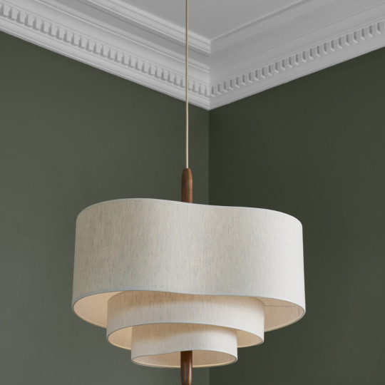 Suspension MARKET SET Peeble coloris crème - 2 tailles