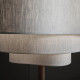 Lampadaire MARKET SET Pebble H.174cm coloris crème