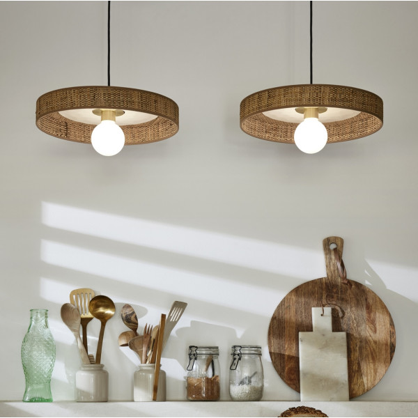 Suspension MARKET SET Portinatx coloris blanc - 2 tailles