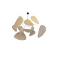 Suspension MARKET SET Screen XL 1L D.110cm raphia