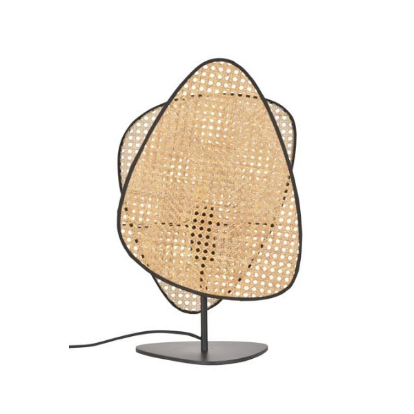 Lampe à poser MARKET SET Screen H.51cm cannage coloris naturel