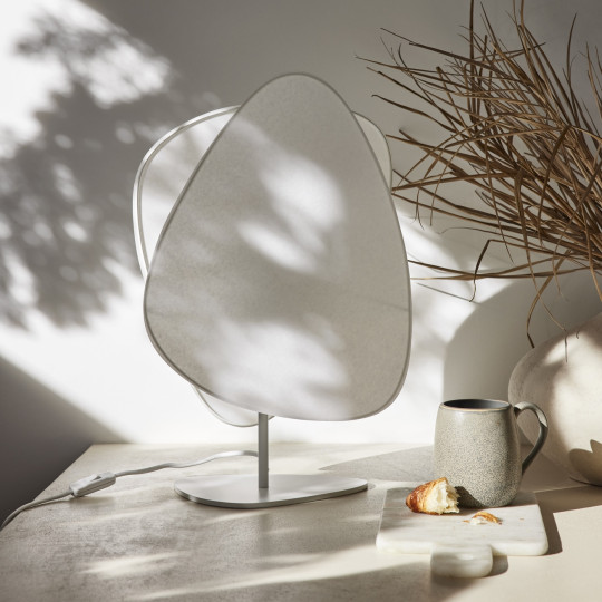 Lampe à poser MARKET SET Screen H.51cm murano coloris blanc