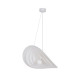 Suspension MARKET SET Selenitis coloris blanc - 2 tailles