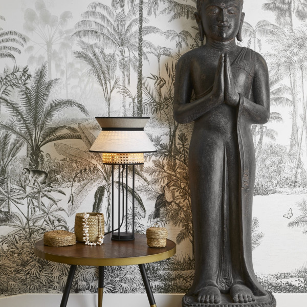 Lampe à poser MARKET SET Singapour coloris nude
