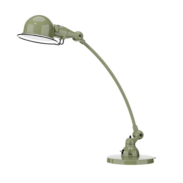 Lampe à poser JIELDE Signal SIC400 articulée courbée - 33 coloris finition brillante ou mate