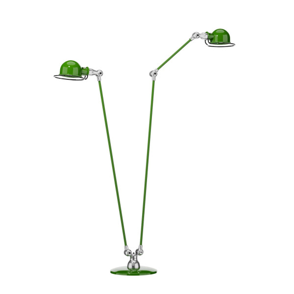 Lampadaire double JIELDE Loft DD7460 articulé - 33 coloris finition brillante ou mate
