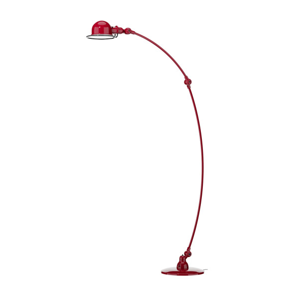 Lampadaire  JIELDE Loft C1260 courbé et articulé - 33 coloris finition brillante ou mate