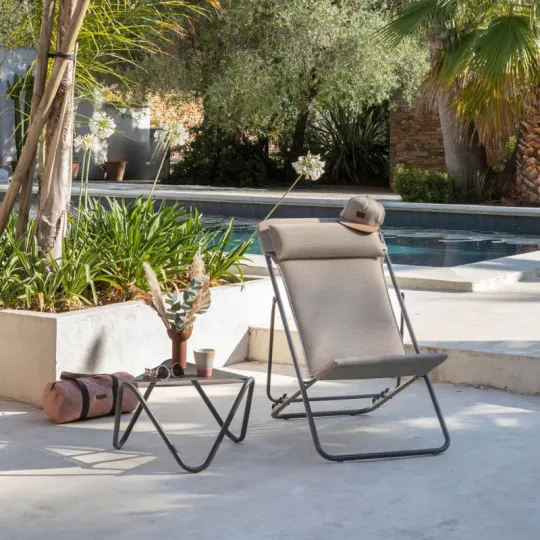Lot de deux Maxi Transats Plus Lafuma Mobilier Becomfort - 3 coloris