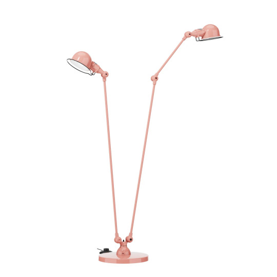 Lampadaire double JIELDE Signal SI8380 articulé - 33 coloris finition brillante ou mate