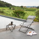 Lot de deux transats Transaswing LAFUMA MOBILIER Batyline Colorblock - 4 coloris