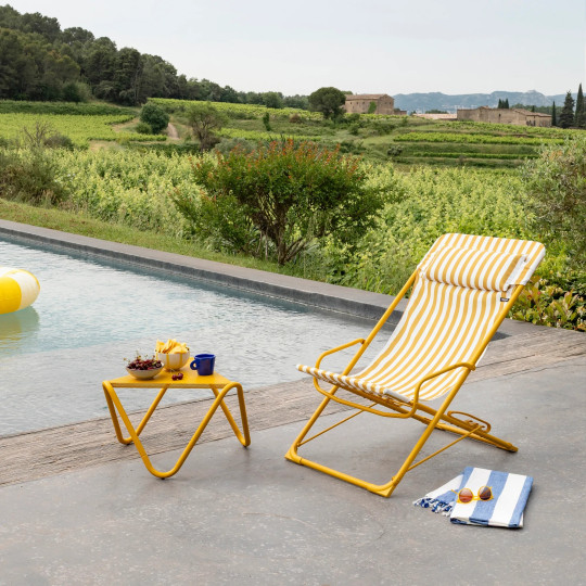 Lot de deux transats Transaswing + LAFUMA MOBILIER Airlon - 4 coloris