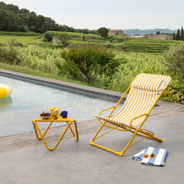 Lot de deux transats Transaswing + LAFUMA MOBILIER Airlon - 4 coloris