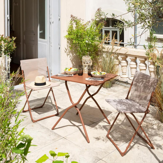 Lot de deux chaise pliante BALCONY Lafuma Mobilier - 4 coloris
