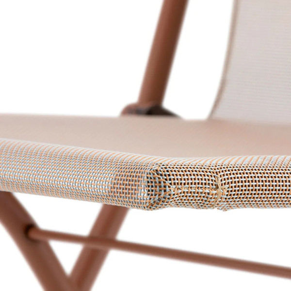 Set table carrée et deux chaises LAFUMA MOBILIER Balcony - 6 coloris