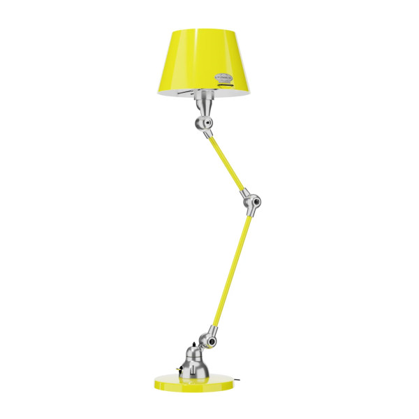 Lampe à poser JIELDE Aicler AID373 articulée courbée finition poli-brillant - 28 coloris