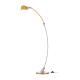 Lampadaire JIELDE Signal SIC843 courbé et articulé finition poli-brillant - 28 coloris