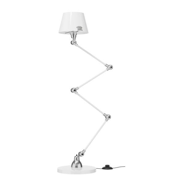 Lampadaire JIELDE Aicler AID433 articulé finition poli-brillant - 28 coloris