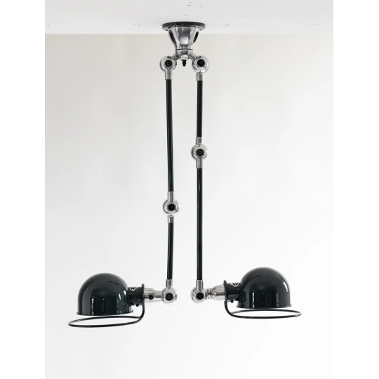 Suspension double JIELDE Loft Sky4224 articulée finition poli-brillant - 28 coloris