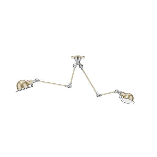 Suspension double JIELDE Loft Sky3773 articulée finition poli-brillant - 28 coloris