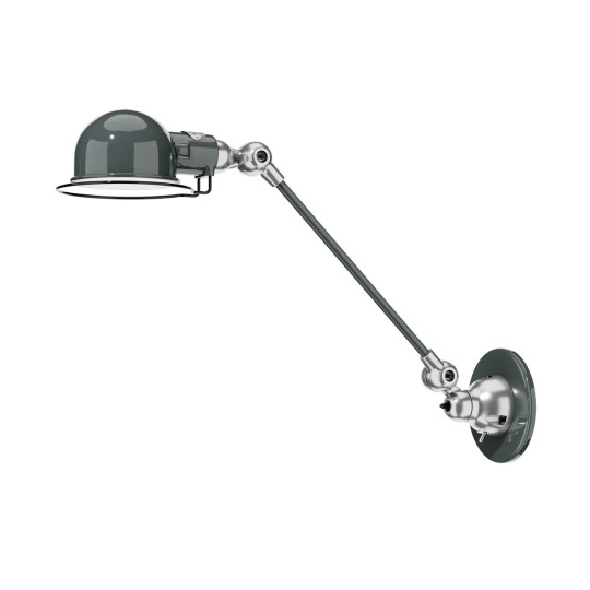 Applique JIELDE Signal SI301 articulée avec interrupteur finition poli-brillant - 28 coloris