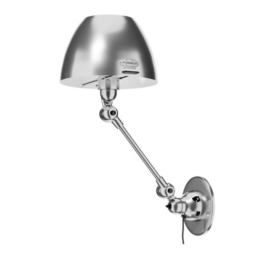 Applique JIELDE Aicler AIC701 articulée avec interrupteur finition poli-brillant - 28 coloris