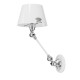 Applique JIELDE Aicler AID701 articulée avec interrupteur finition poli-brillant - 28 coloris